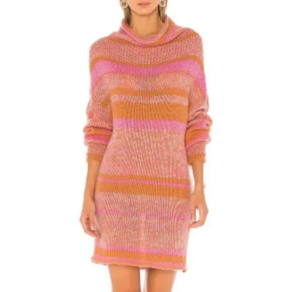Free People Candy Stripe Wool Alpaca Blend Tunic Sweater - Picture 9 of 14